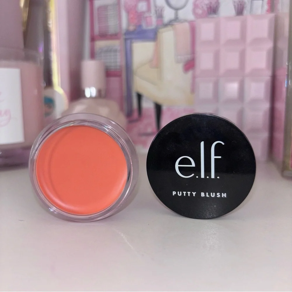 💝NEW ELF Putty Blush - Turks & Caicos -Vibrant Coral💝
